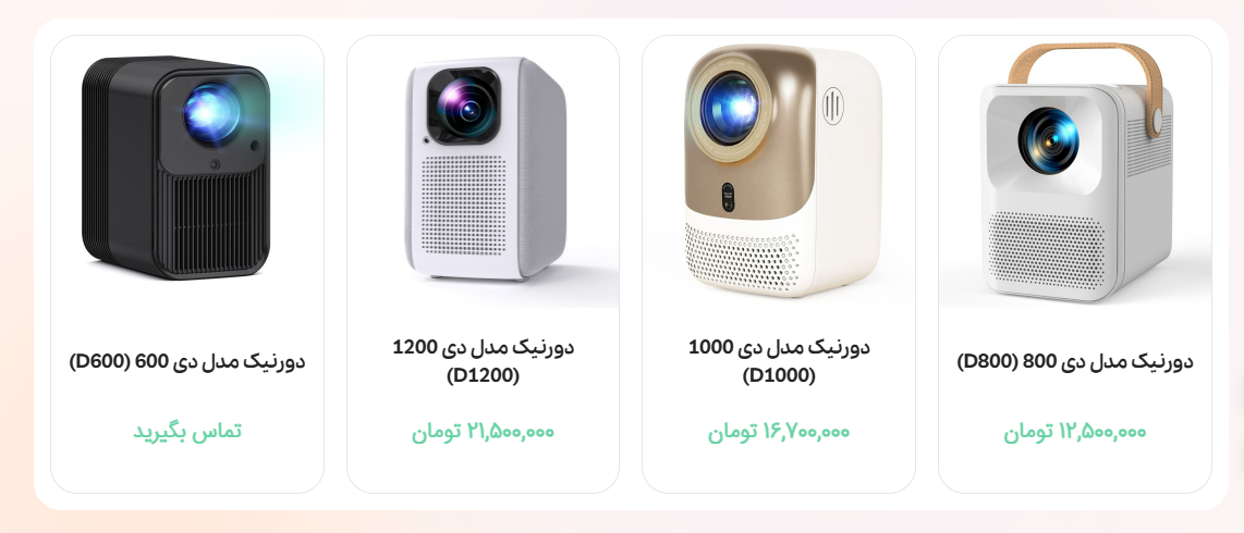 دال‌شو واردکننده پروژکتور دورنیک